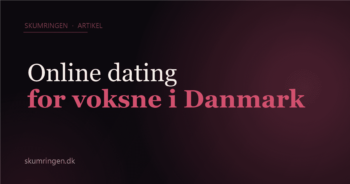 Guide til online dating for voksne